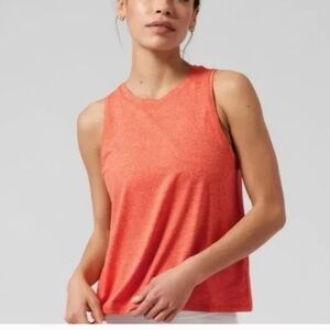 Athleta Uptempo Workout Tank Coral Size Medium
